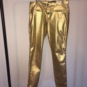 Zara Girl Golden Pants